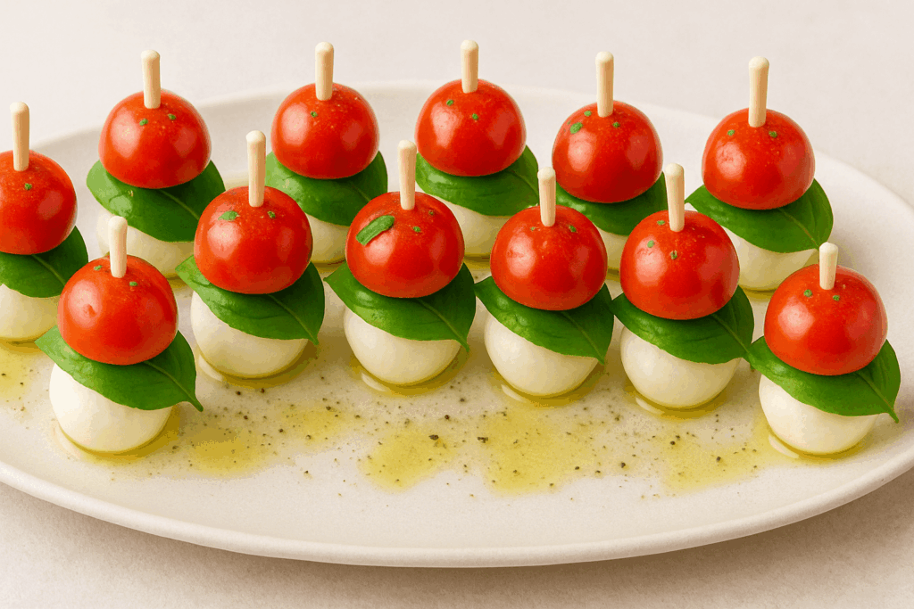 ママ友会で一品持ち寄りしたカプレーゼ