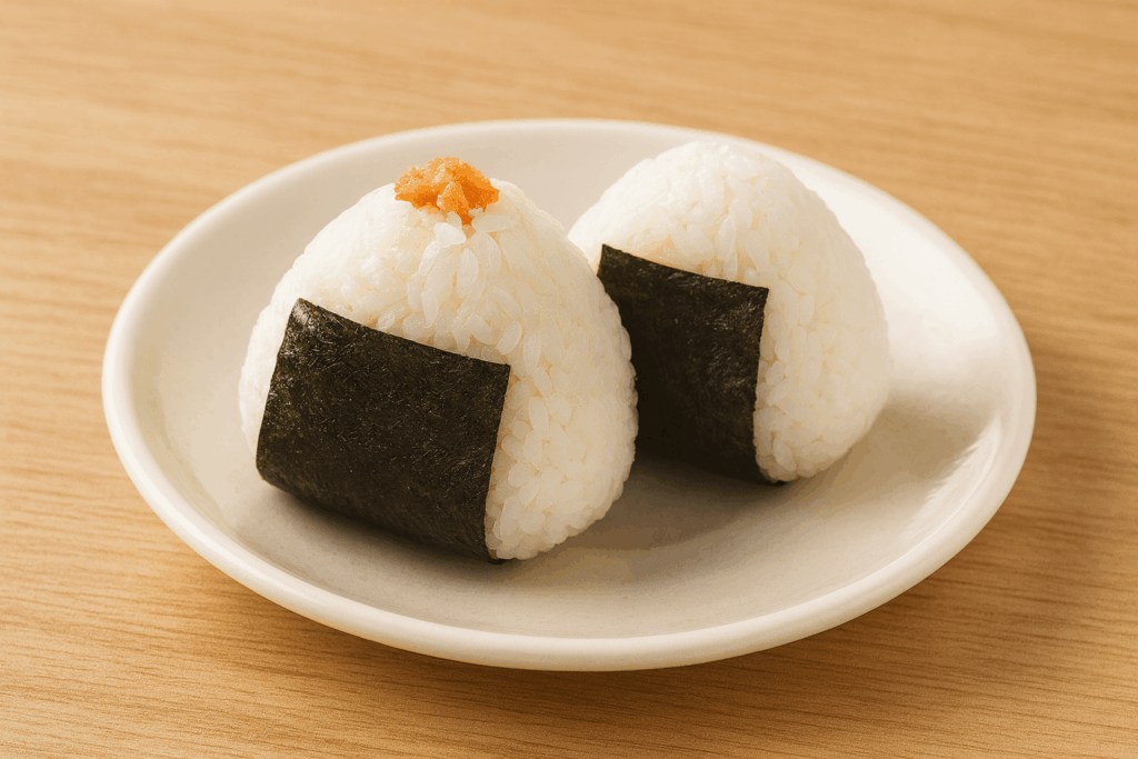 ママ友会で一品持ち寄りしたミニサイズおにぎり