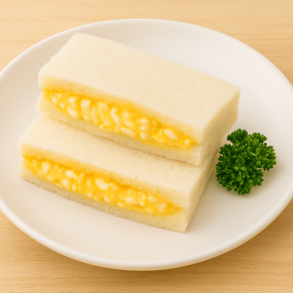 ママ友会で一品持ち寄りした卵サンドイッチ