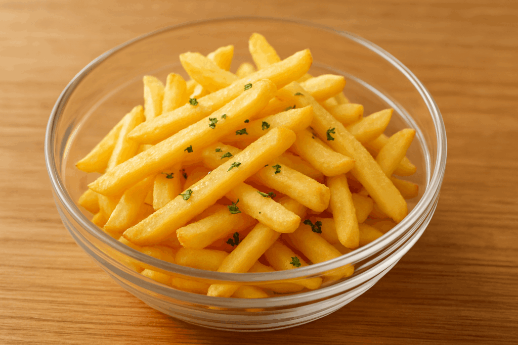 ママ友会で一品持ち寄りしたフライドポテト