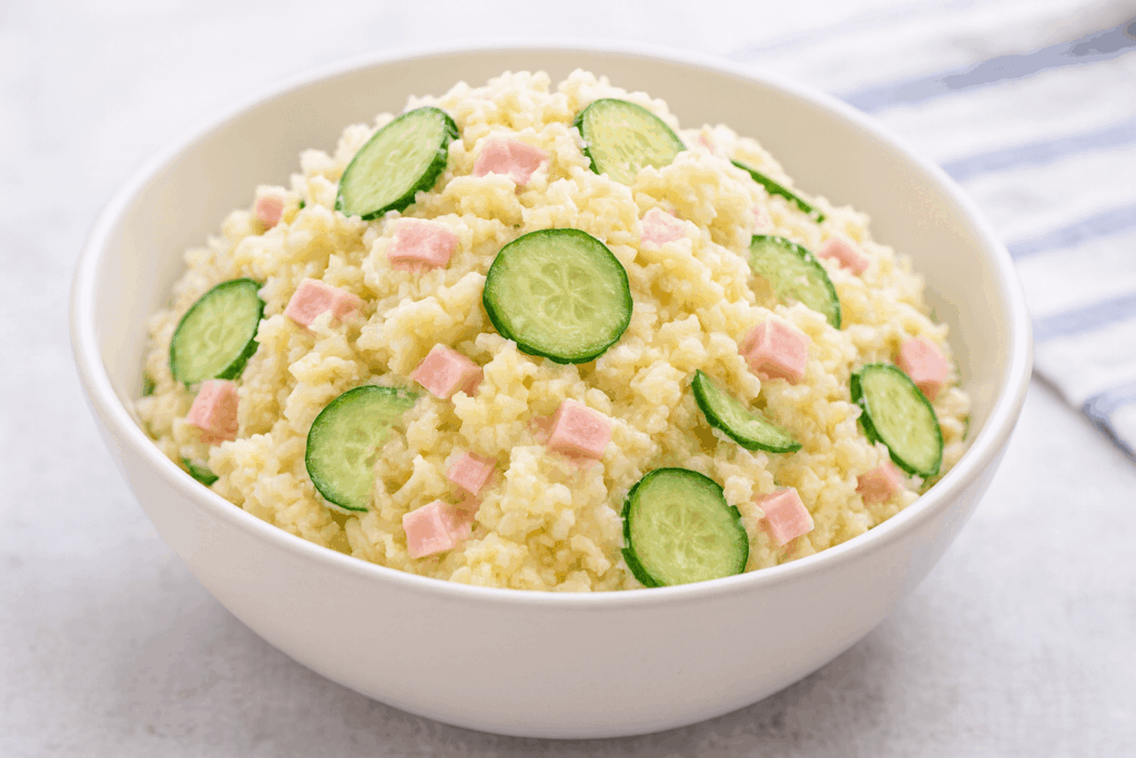 ママ友会で一品持ち寄りしたポテトサラダ